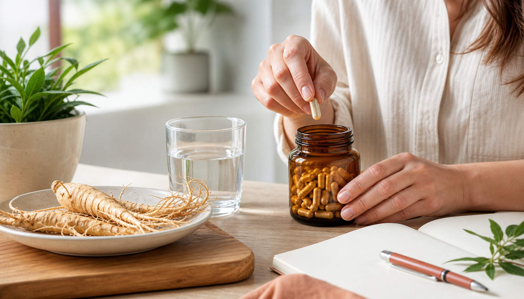 ginseng et vigilance au travail