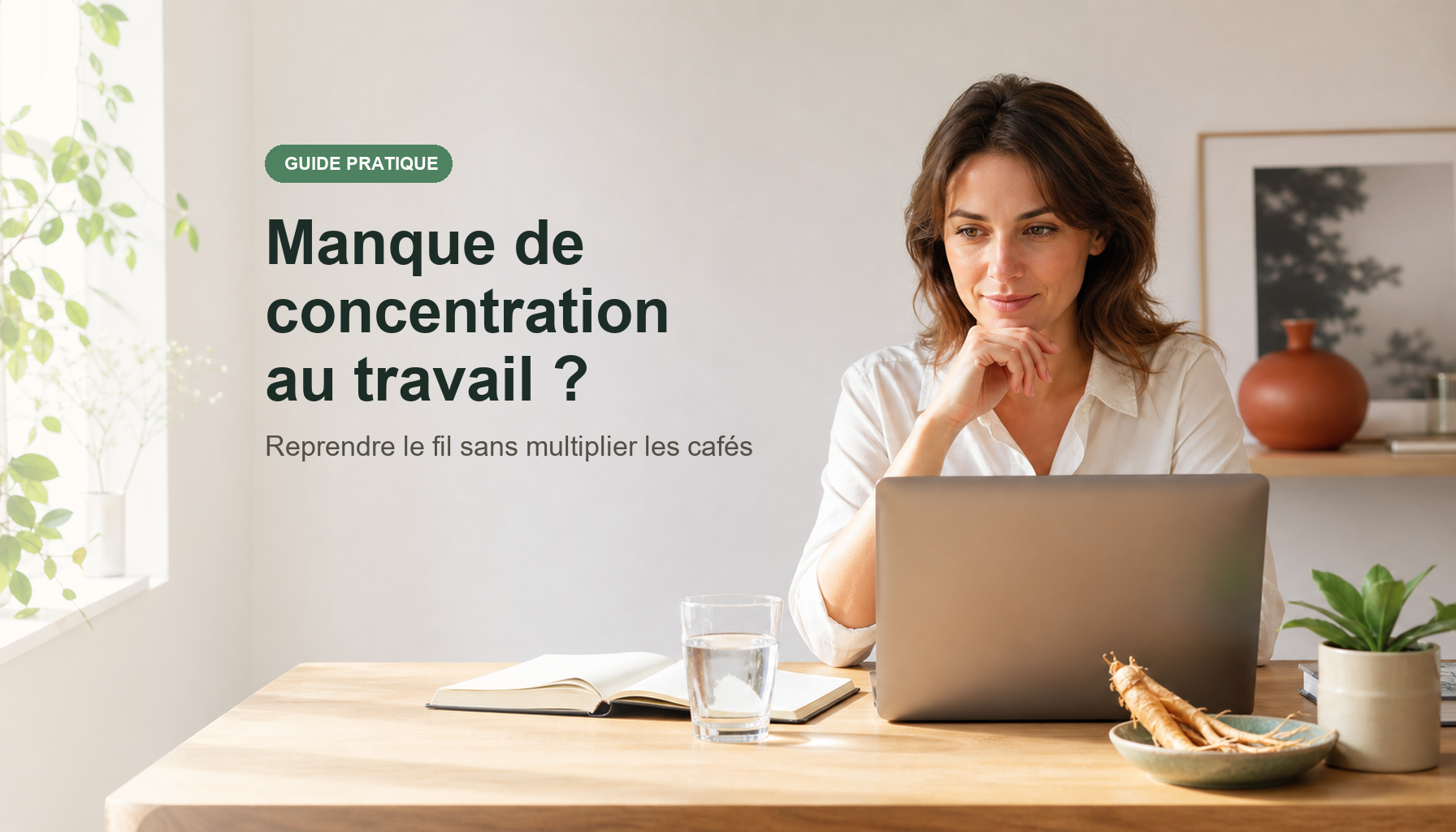 manque de concentration au travail