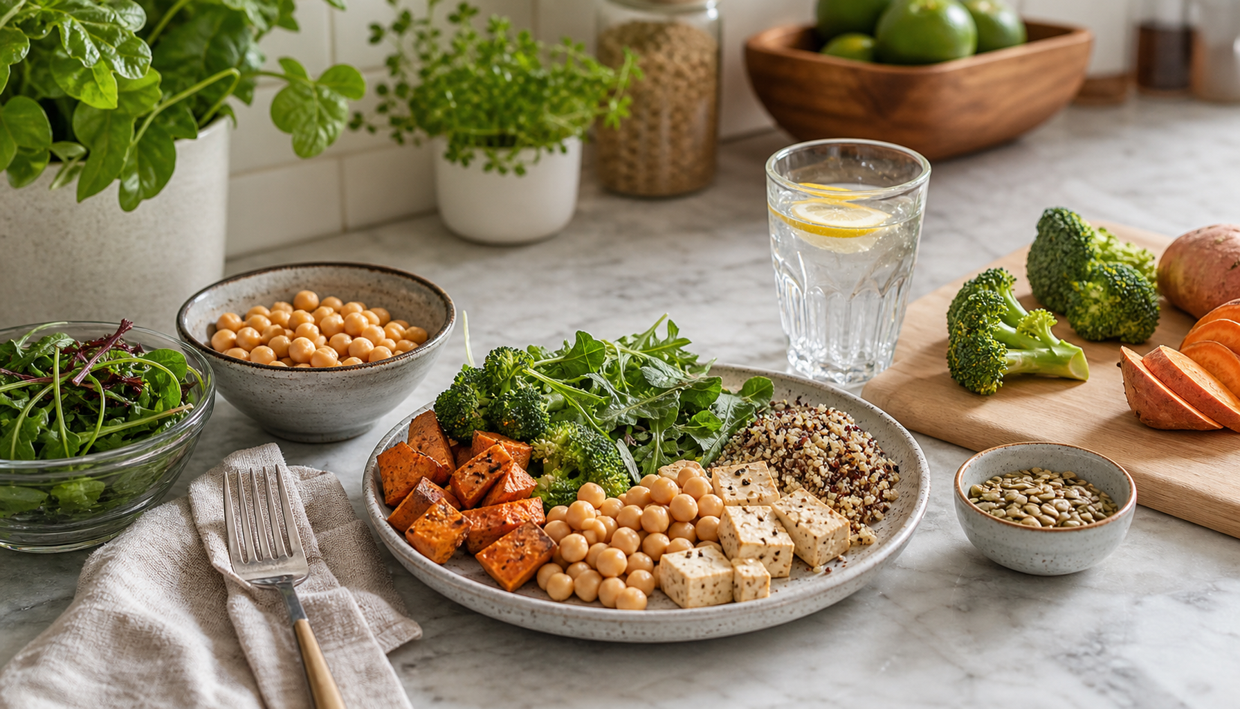 repas rassasiants sans alourdir l'assiette