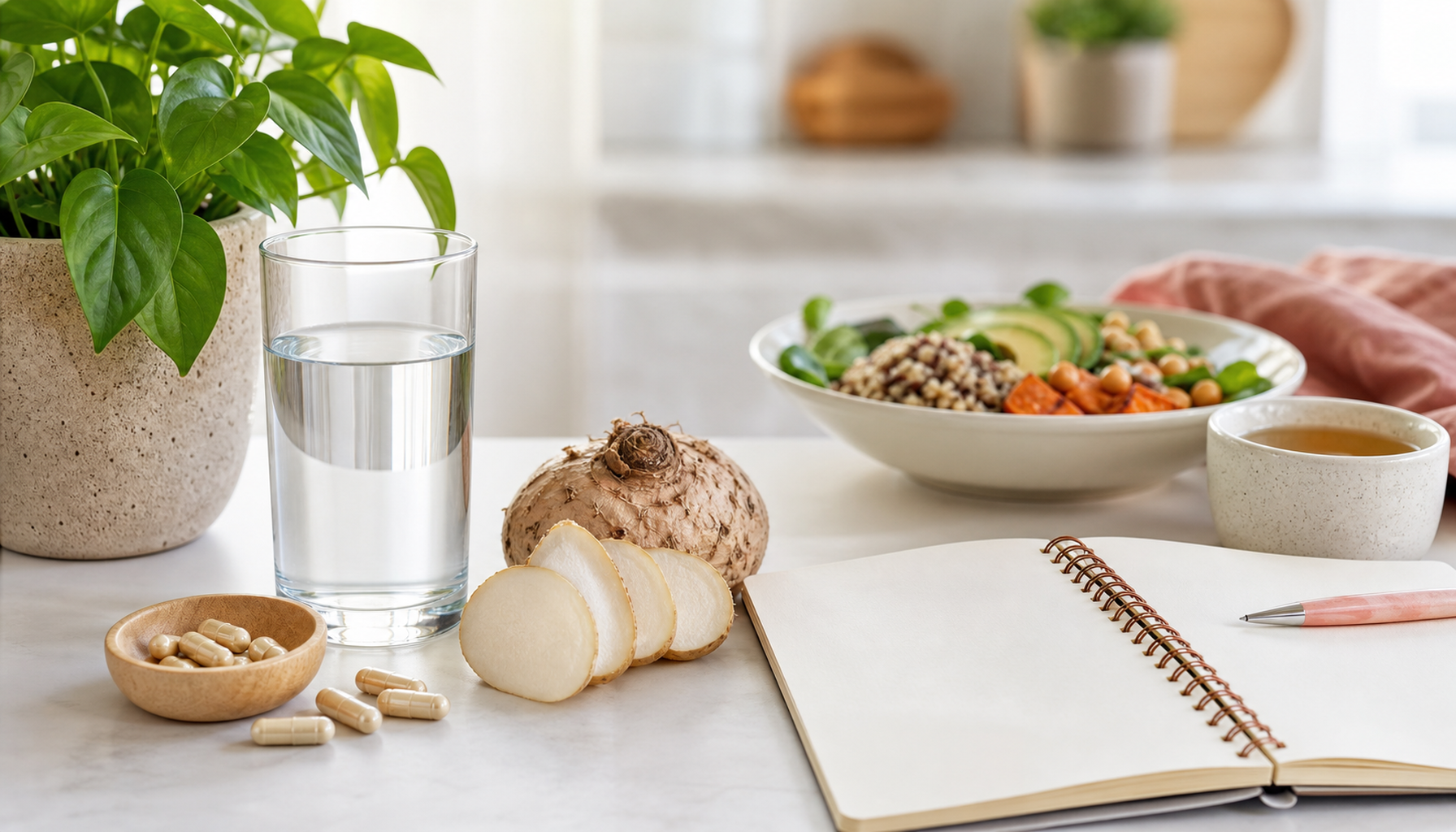 routine naturelle pour réduire la faim