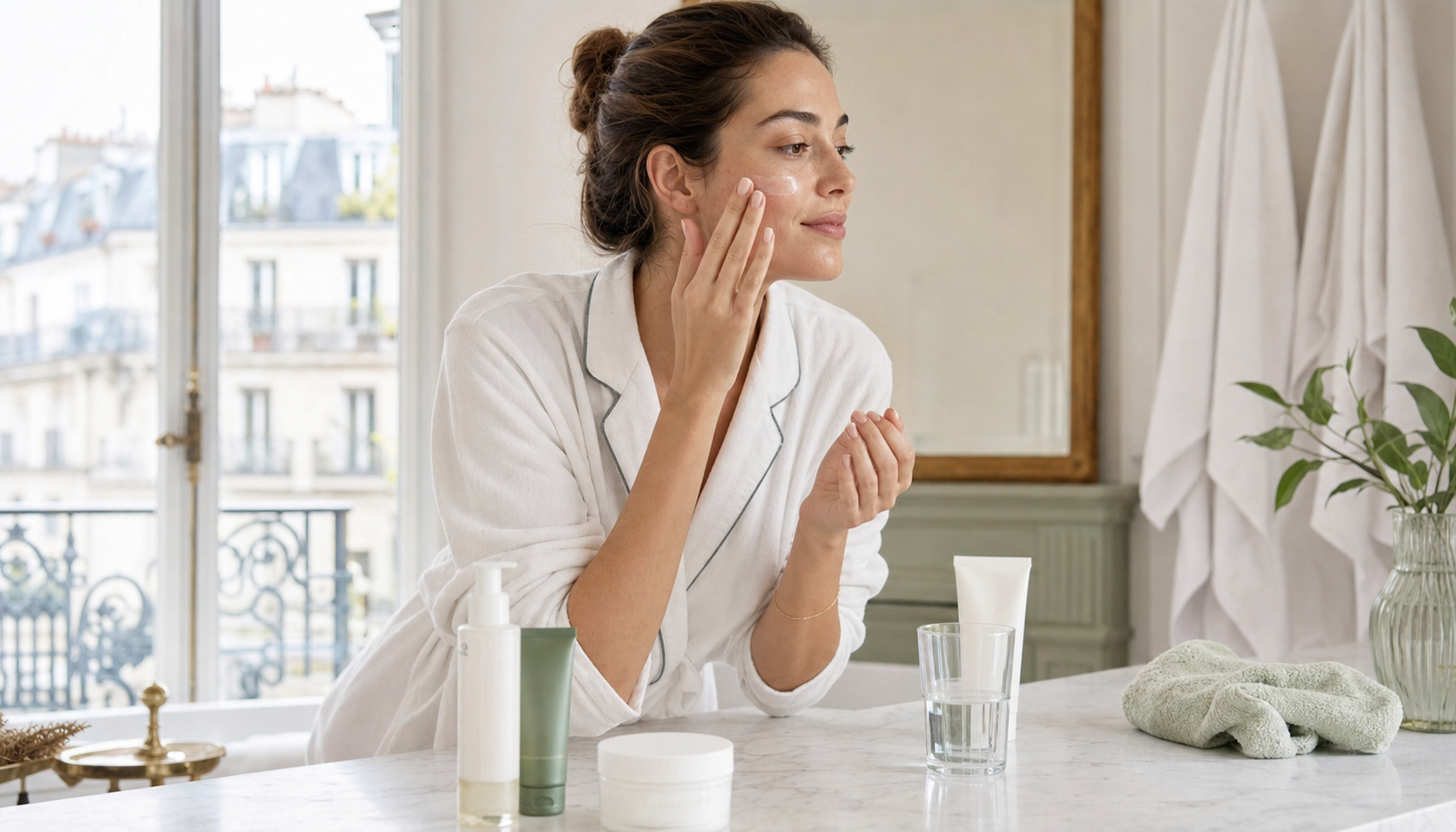 routine peau plus nette